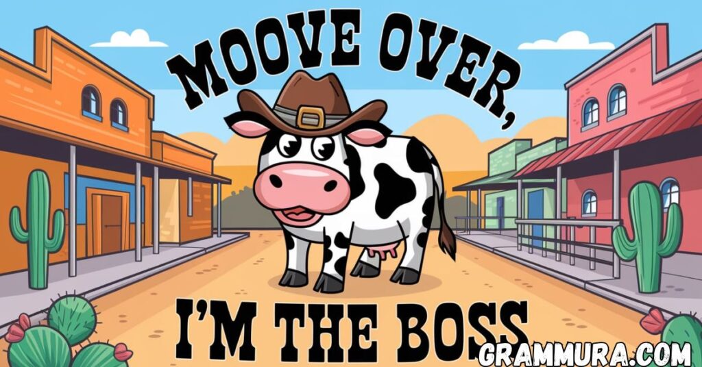 Cow Puns (Cute, Funny, Names
