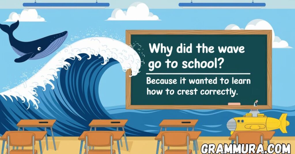Funny Ocean Puns (For Classroom, Captions