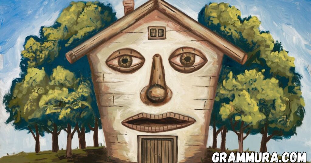 Painting Puns (Face, House