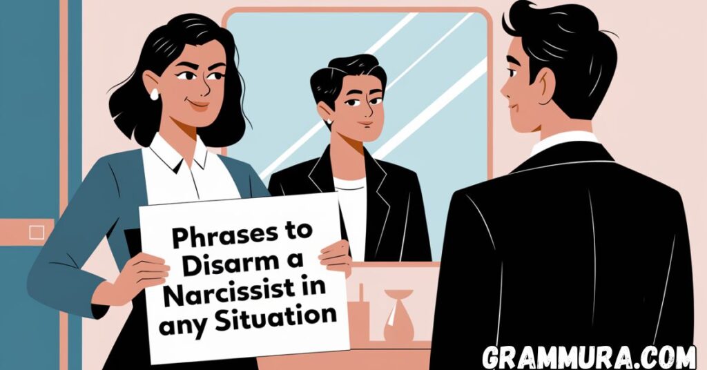 Phrases to Disarm a Narcissist in Any Situation