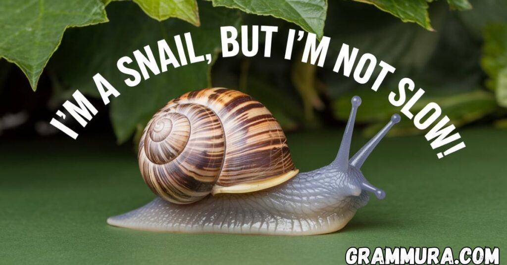 Snail Puns (Cute, Funny