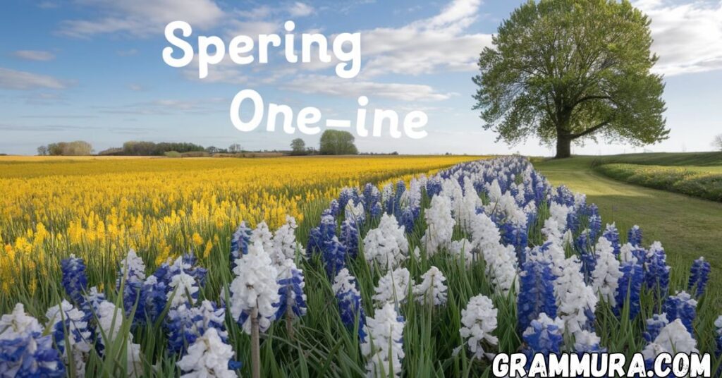Spring Puns (Season, One Liners, Break