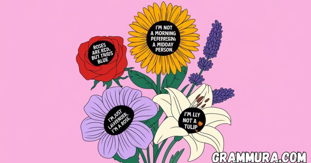 Flower Puns