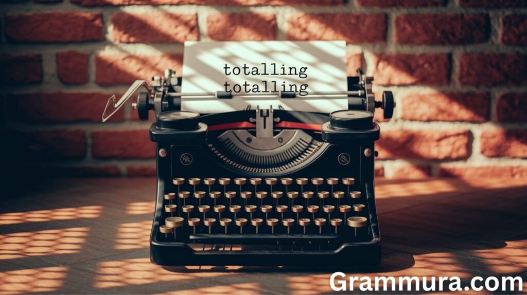 Totalling or Totaling: Which Spelling to Use?