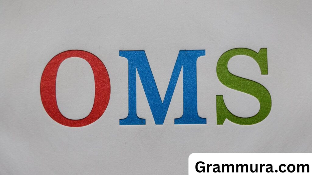 OMS Meaning in Text