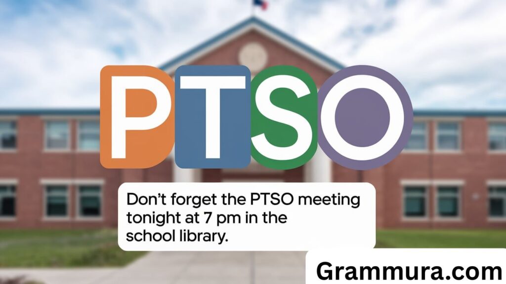 PTSO Meaning in Text