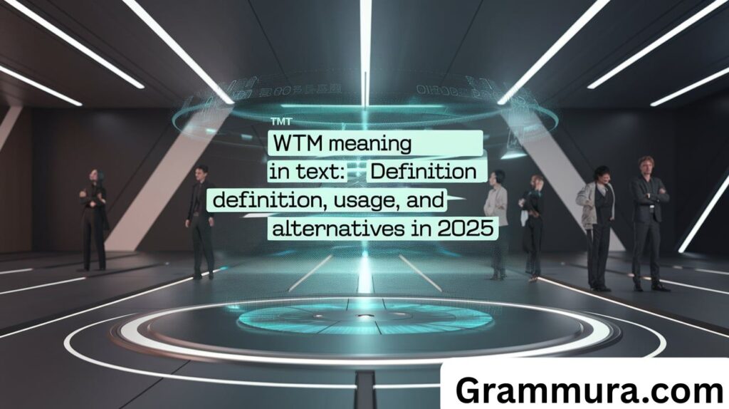 wtm Meaning in Text