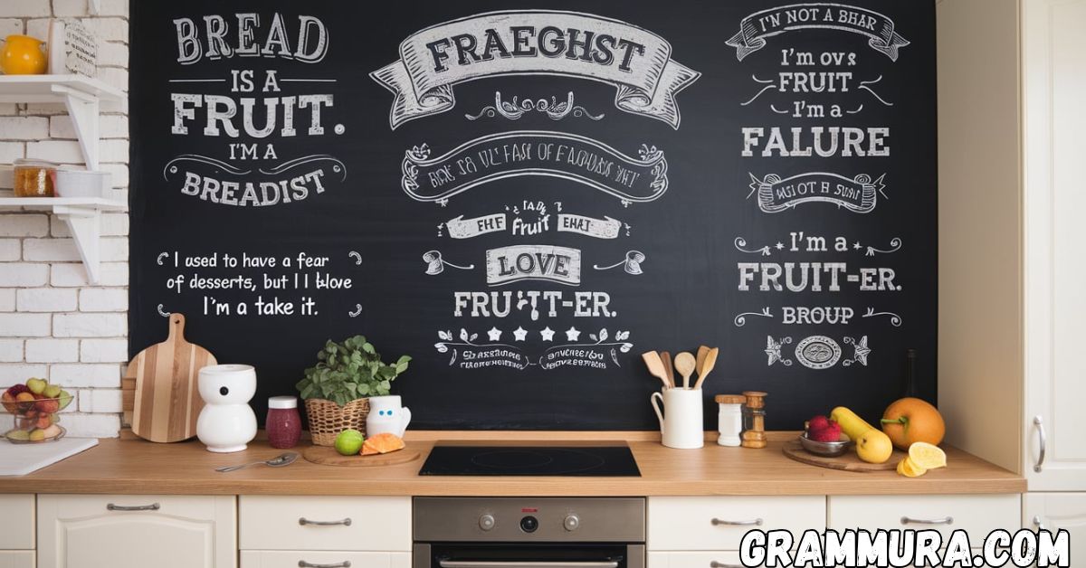 Clever Kitchen Puns