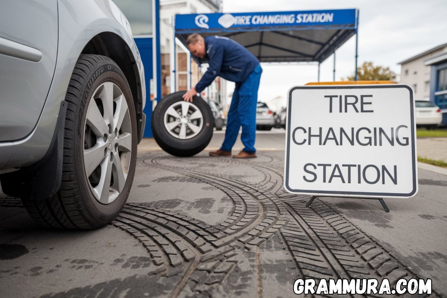 Funny Tire Puns (Car, Flat, Treads,