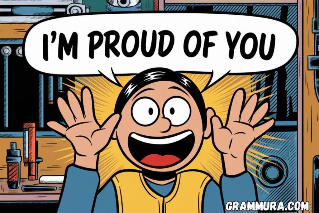 Responses to "I'm Proud of You" Compliment