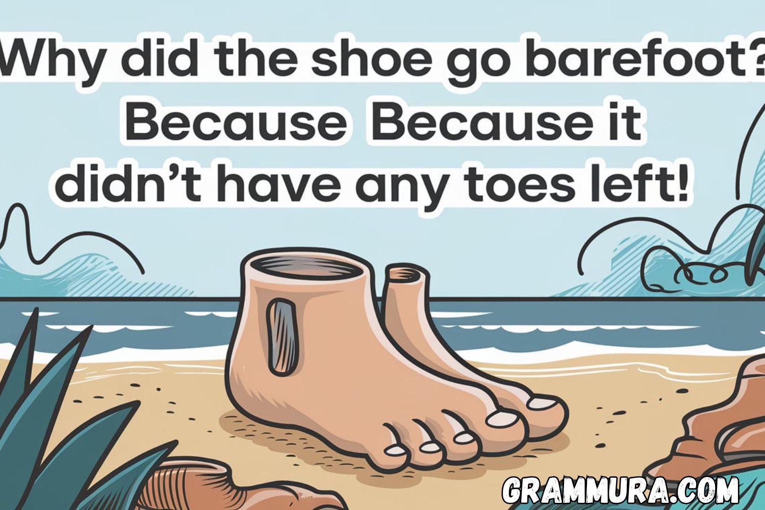 Toe Puns (One Liners, For Adults and Grown Ups