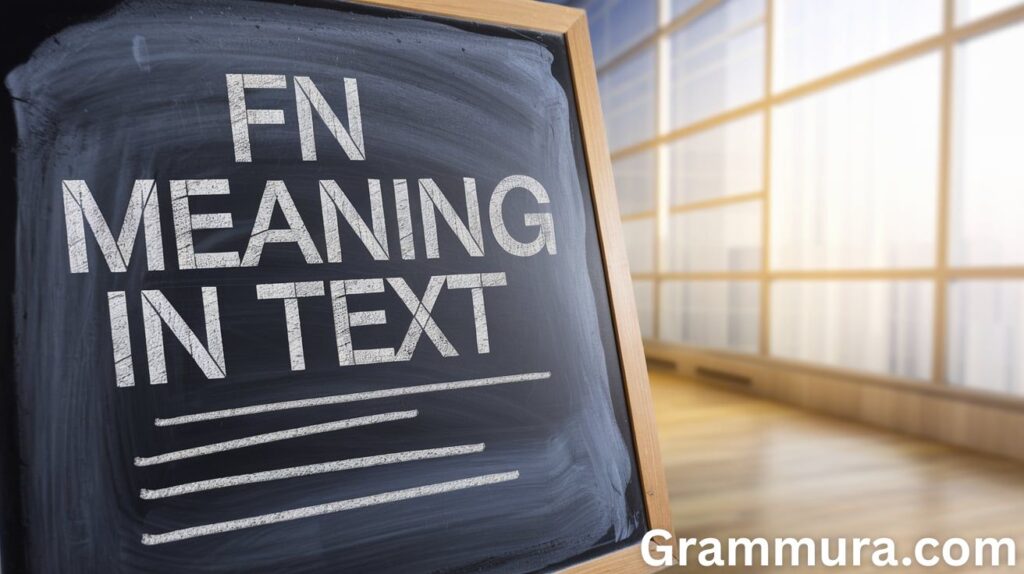 FN Meaning in Text