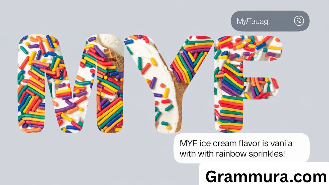 MYF Meaning in Text