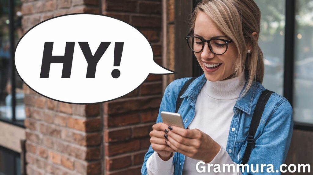 What Does HY Mean in Text