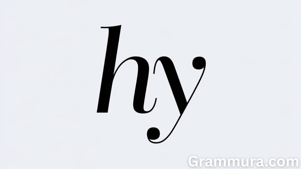 What Does HY Mean in Text