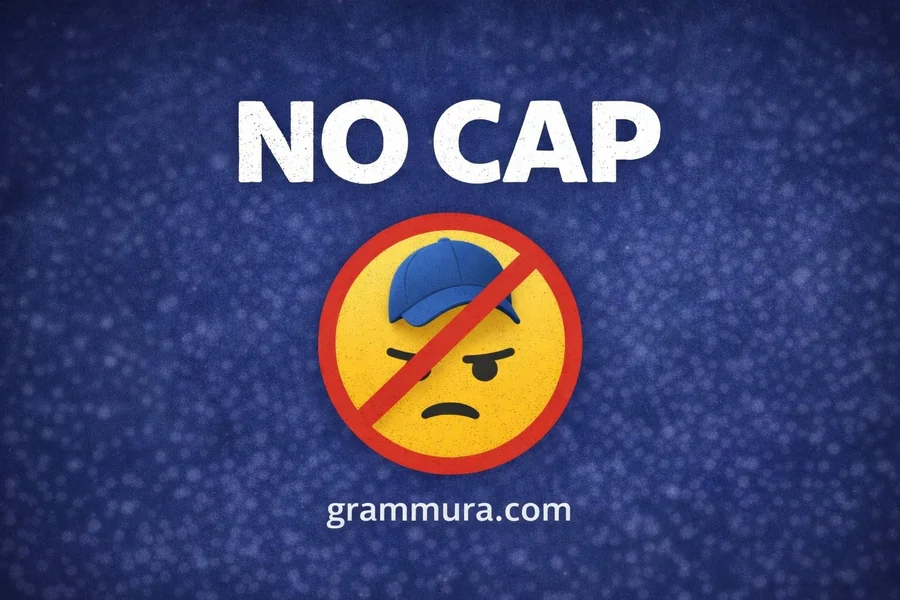 NO CAP Meaning